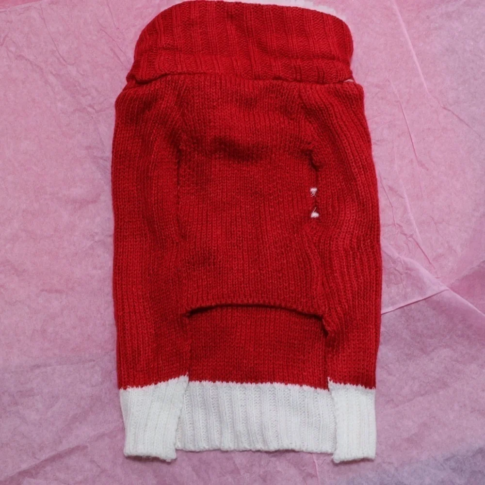 🅽🅴🆆 Xmas Christmas BELIEVE dog sweater for teacup toy small breed dogs, XS